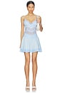 view 1 of 3 Aveline Short Dress in Blue Arctic