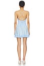 view 3 of 3 Aveline Short Dress in Blue Arctic