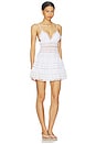 view 2 of 3 Isca Short Dress in White