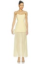 view 1 of 3 VESTIDO MAUI in Yellow Bliss