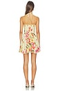 view 3 of 3 ROBE COURTE DAHLIA in Yellow Bliss