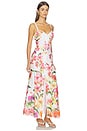 view 2 of 3 Solara Long Dress in White Bliss