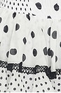 view 4 of 4 ROBE COURTE ZAHARA in White Dots