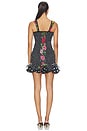 view 3 of 3 ROBE COURTE AITANA in Black Dots