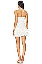 view 3 of 3 Megan Mini Dress in White