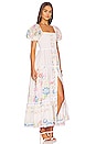 view 2 of 3 Salva Long Dress in Garden White Print