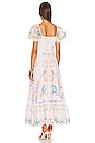 view 3 of 3 Salva Long Dress in Garden White Print