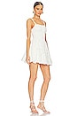 view 2 of 3 MINIVESTIDO LINA in White Fruition