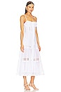 view 2 of 3 Marisa Long Dress in White