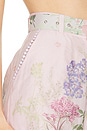view 6 of 6 Pansy Short in Pink Botanic