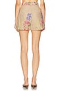 view 4 of 6 Pansy Short in Olive Botanic