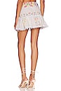 view 3 of 4 Yane Short Skirt in Garden White Print
