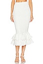 view 1 of 4 FALDA MIDI LILIANA in White Fruition