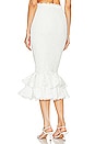 view 3 of 4 FALDA MIDI LILIANA in White Fruition