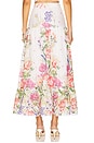 view 4 of 6 Ann Long Skirt in White Botanic