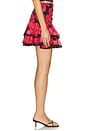 view 3 of 6 Pinel Short Skirt in Black Blossom