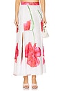 view 2 of 7 Ventine Long Skirt in White Blossom