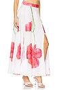 view 3 of 7 Ventine Long Skirt in White Blossom