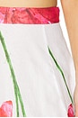 view 7 of 7 Ventine Long Skirt in White Blossom