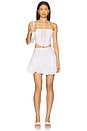 view 5 of 6 Marli Short Skirt in Ivory Nel?m