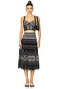 view 5 of 6 Livvy Midi Skirt in Black Nel?m