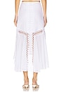 view 4 of 6 Clair Midi Skirt in White