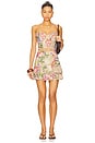 view 5 of 6 Fera Short Skirt in Olive Botanic