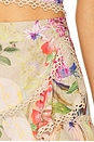 view 6 of 6 Fera Short Skirt in Olive Botanic