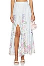 view 1 of 6 FALDA MAXI VENTINE in Blue Botanic