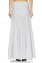 view 4 of 6 FALDA LARGA SENDA in White Dots