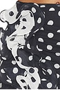 view 6 of 6 FALDA SOLERA in Black Dots
