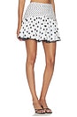 view 2 of 6 Noira Skirt in White Dots
