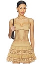 view 1 of 4 TOP BUSTIER POPPY in Cinnamon