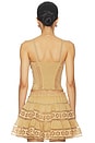 view 3 of 4 TOP BUSTIER POPPY in Cinnamon