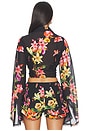 view 3 of 4 Lei Blouse in Black Bliss