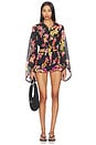 view 4 of 4 Lei Blouse in Black Bliss