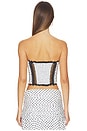 view 3 of 5 Fiare Top in White Dots