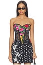 view 1 of 4 Azahar Top in Black Dots