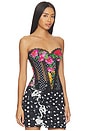 view 2 of 4 Azahar Top in Black Dots