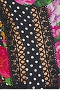 view 5 of 5 Azahar Top in Black Dots