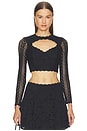 view 1 of 5 Beatrice Top in Black