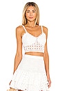 view 1 of 4 TOP CORTO ANNIE in White