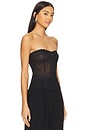view 3 of 5 Sette Bustier Top in Black Myth