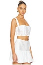 view 2 of 4 Bia Top in White Tannis