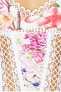 view 5 of 5 Poppy Top in White Botanic