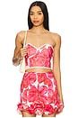 view 1 of 5 Matis Bustier in White Blossom
