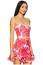 view 2 of 5 Matis Bustier in White Blossom