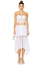 view 4 of 5 Azal Bustier Top in White