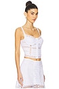 view 2 of 5 Breth Top in White