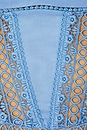 view 5 of 5 Poppy Top in Blue Washed